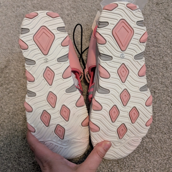 3 For $18 Thereabouts Women's Pink and Gray Sandals - Picture 4 of 4